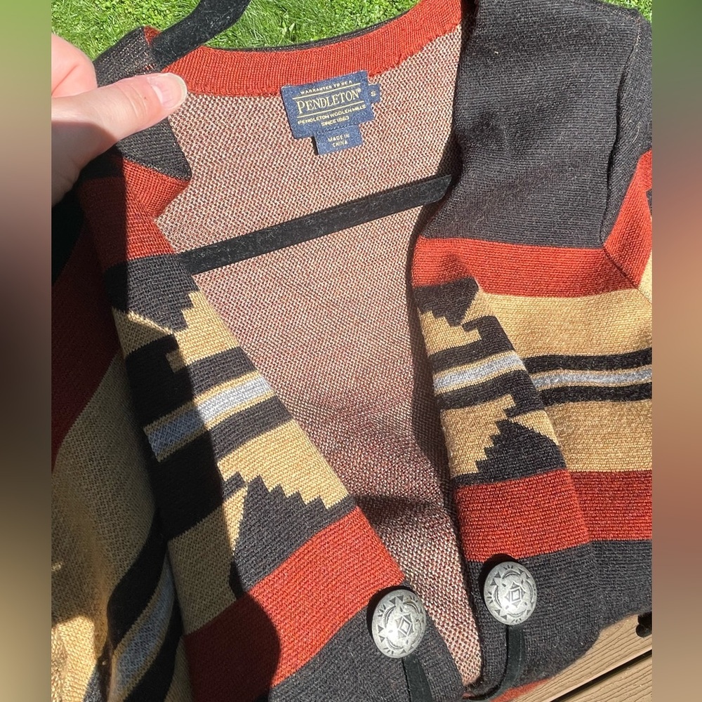 Pendleton Pinyon Merino Wool Duster - S - Picture 6 of 9